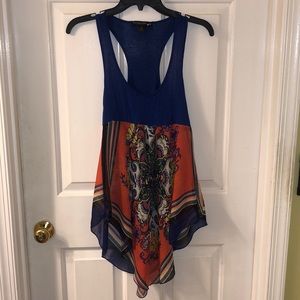 Living doll flowy boho top